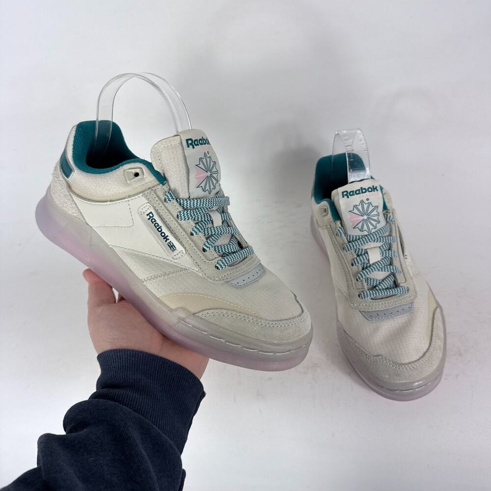 Reebok Classic Club C Legacy Trainers Sneakers 7 White Lace-Up Low Top Walking